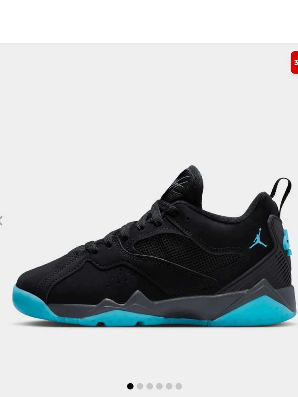 Jordan 7 RM GS Black / Gamma Blue - Anthracite size 4.5 Y = US 6 🪼